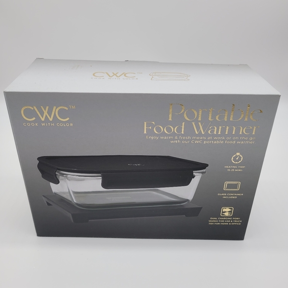 Portable Food Warmer Dish warming plate and Carrier - Picture 1 of 5